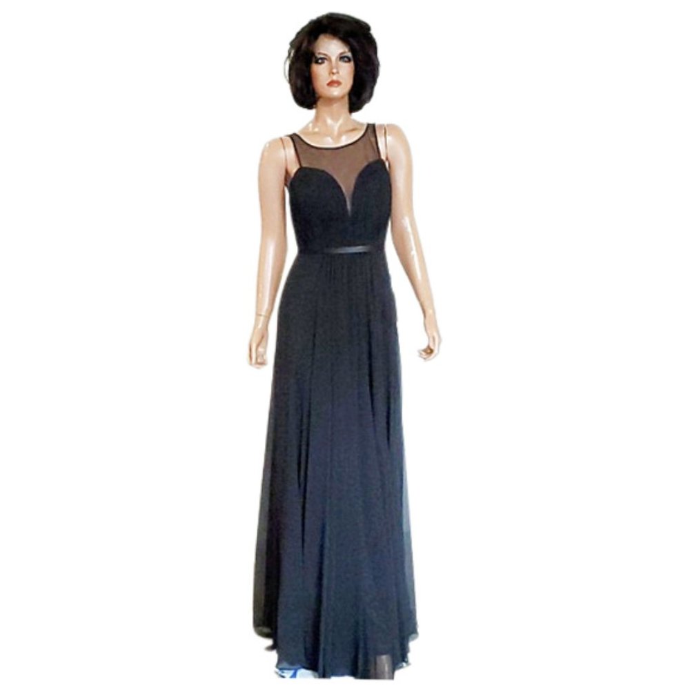 CINDERELLA DIVINE Black Evening Gown #7458